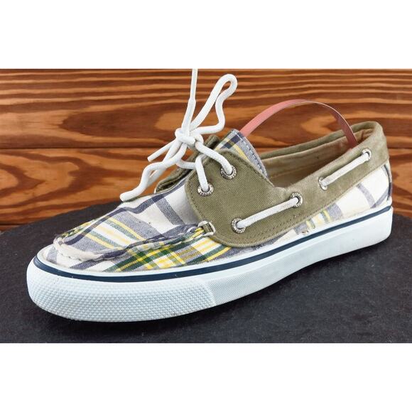 Sperry Top-Sider Size 6.5 M Brown Boat Shoe Shoes‎ Fabric Women 9777941 - Picture 1 of 8
